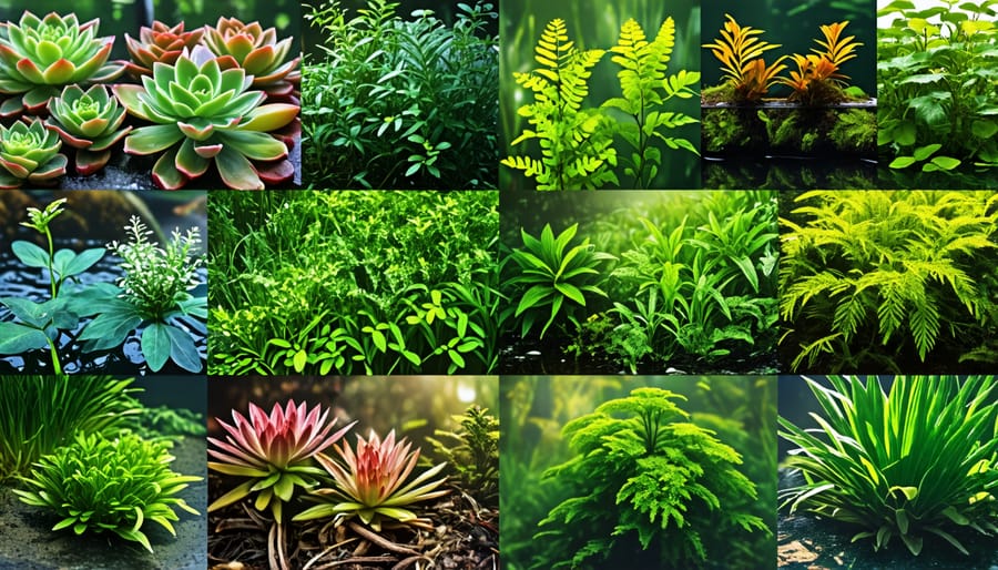 Collection of climate-smart aquatic plants for water gardens