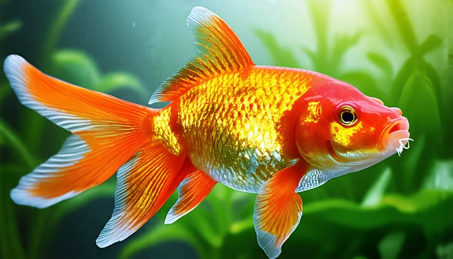 Examples of goldfish with desirable traits for breeding stock