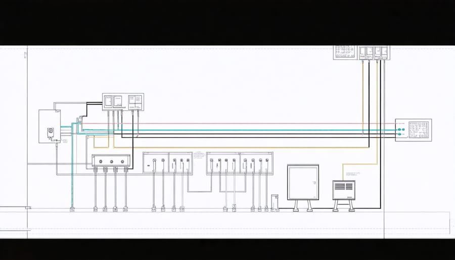 Safety diagram showing proper electrical setup and GFCI protection for water features