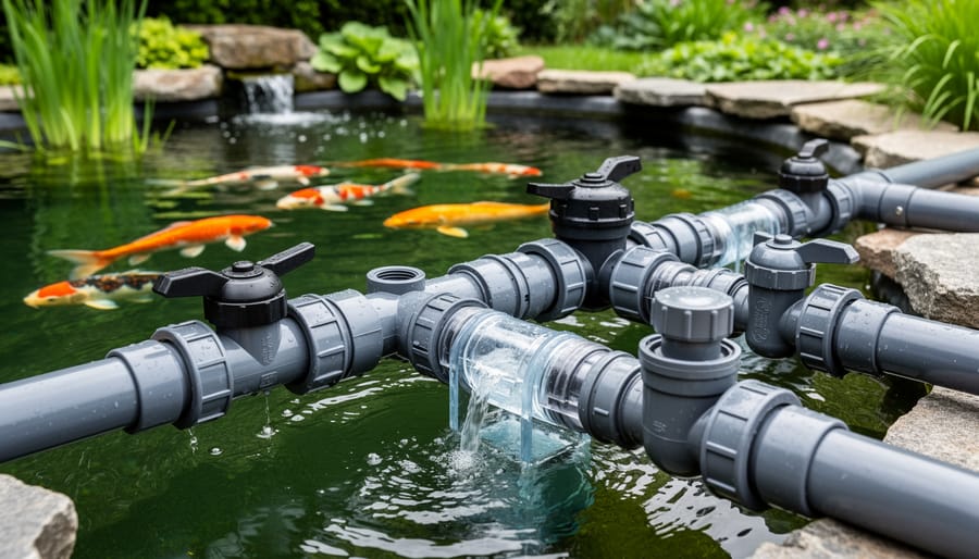 Professional grade PVC pipes, flexible tubing, and pond plumbing fittings and connectors